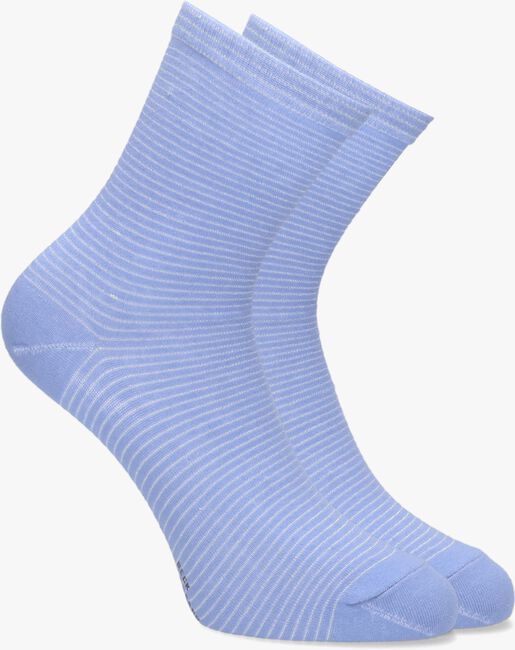 Blaue BECKSONDERGAARD Socken DOVER STRIPE SOCK - large