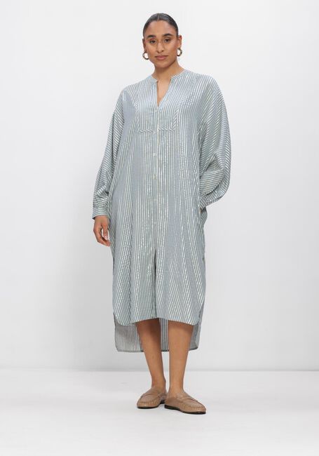 Blaue SUMMUM Kleider DRESS STRIPE - large