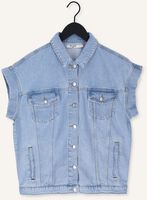 Blaue NA-KD Gilet OVERSIZED DENIM VEST Blaue NA-KD Gilet OVERSIZED DENIM VEST - medium