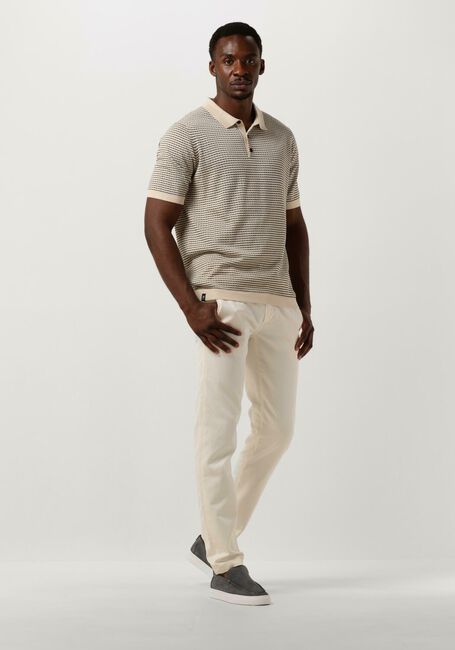 Beige VANGUARD Polo-Shirt SHORT SLEEVE POLO COTTON MODAL - large