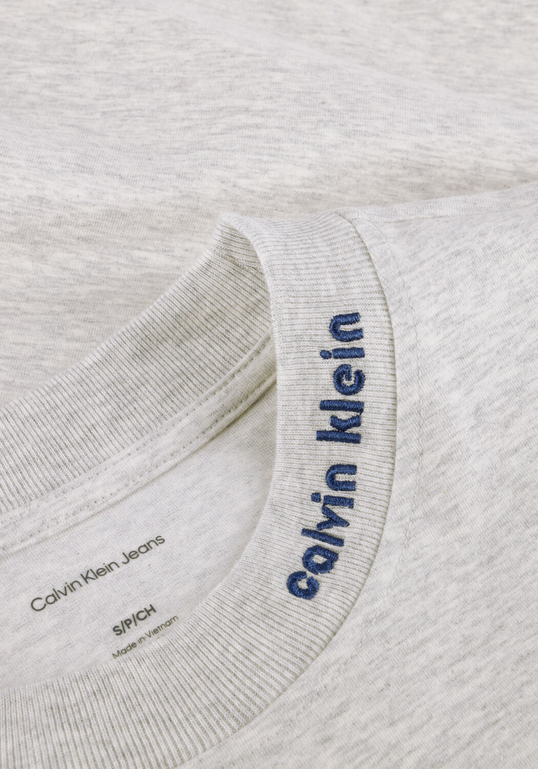 Hellgrau CALVIN KLEIN T-shirt A-COOLING JERSEY RELAXED TEE - large