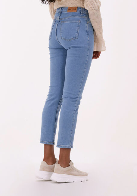 Blaue NA-KD Skinny jeans BUTTON UP SKINNY JEANS - large
