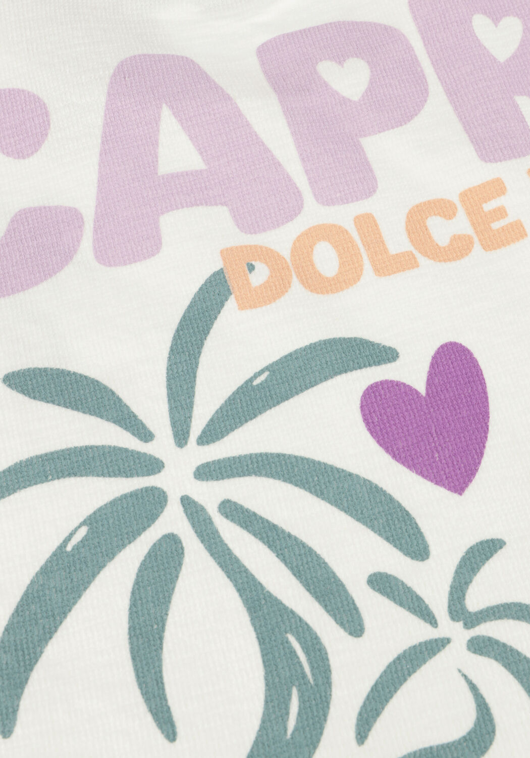 Wei&szlig;e DAILY7 Top T-SHIRT BACKPRINT - large