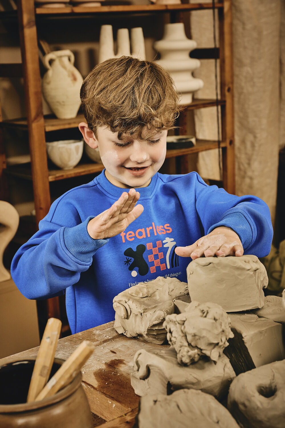 Blaue Z8 Sweatshirt ALWIN - large