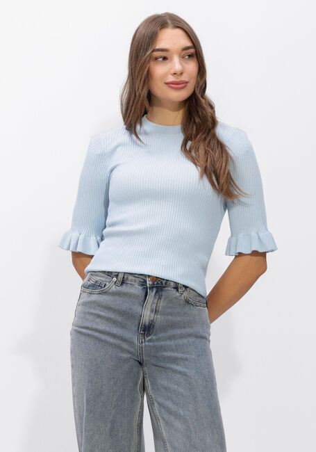 Blaue Y.A.S. Top YASMIKLA SS KNIT TOP - large