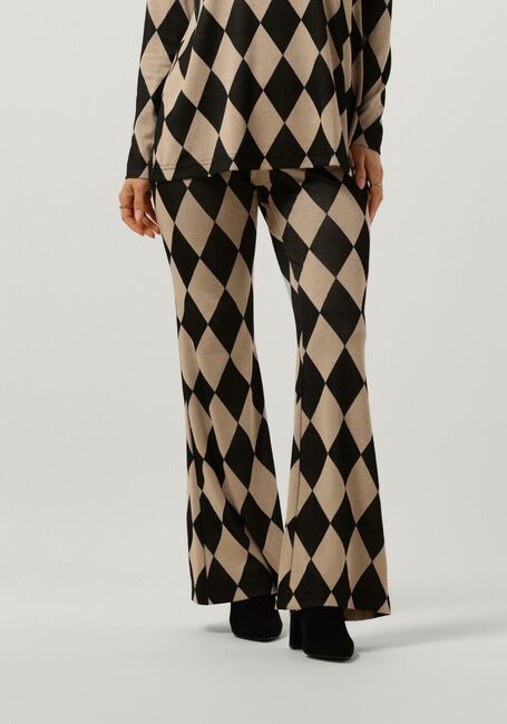 Braune ANA ALCAZAR Hose TROUSERS - large