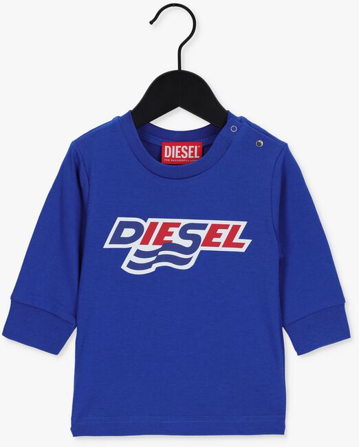 Blaue DIESEL T-shirt TWAVESB ML - large