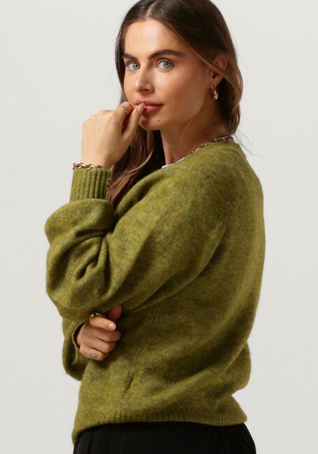 Grüne MSCH COPENHAGEN Pullover MSCHZASHA HOPE CARDIGAN - large