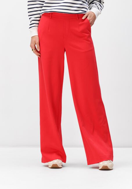 Rote OBJECT Weite Hose OBJLISA WIDE PANT - large