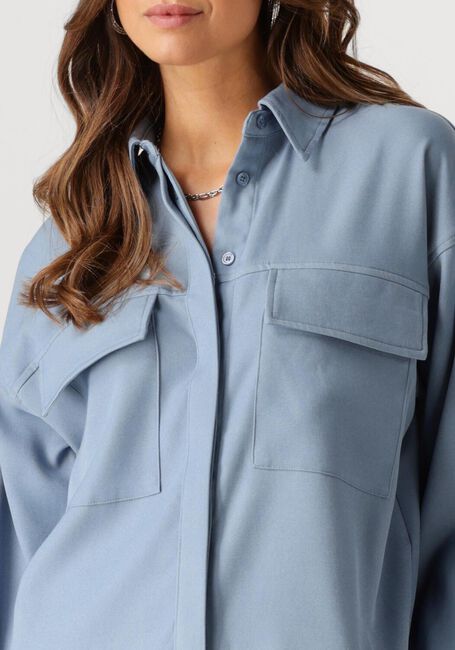 Blaue MINUS Blusen LIVINA OVERSIZED SHIRT - large