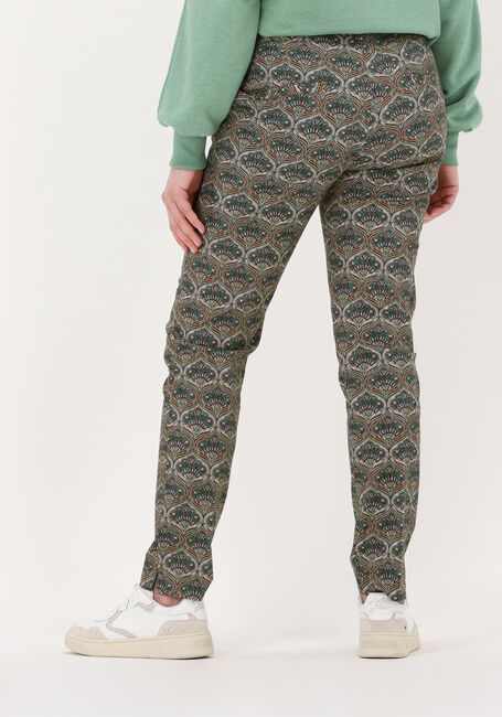 Grüne SUMMUM Hose TROUSERS ART NOUVEAU COTTON ST - large