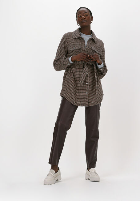 Braune MINUS Strickjacke MINJA JACKET - large