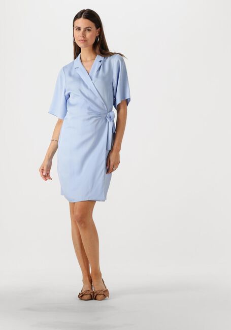 Hellblau ANOTHER LABEL Minikleid MILOU DRESS S/S - large