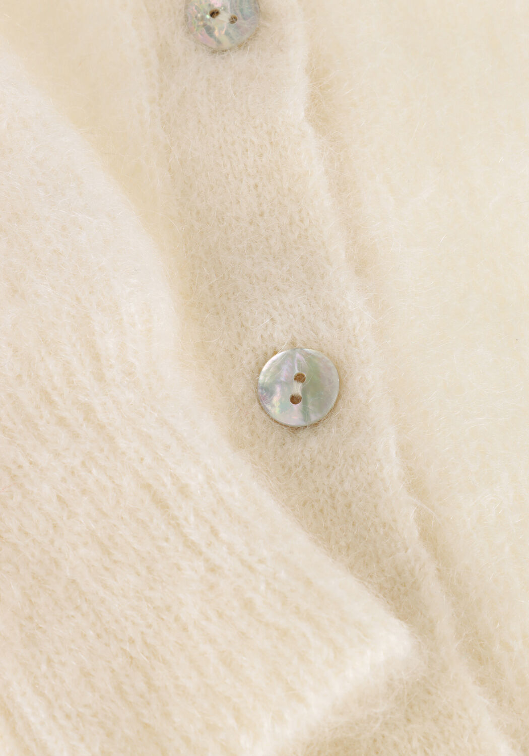 Nicht-gerade weiss NUKUS Strickjacke LOREN CARDIGAN - large