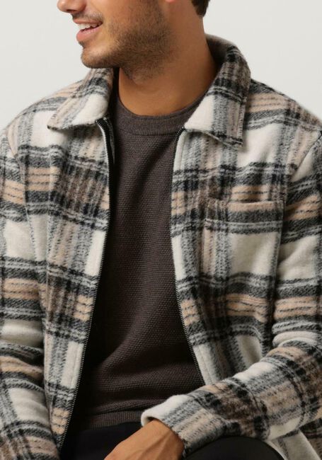 Graue DSTREZZED Overshirts TERJE POLO - large