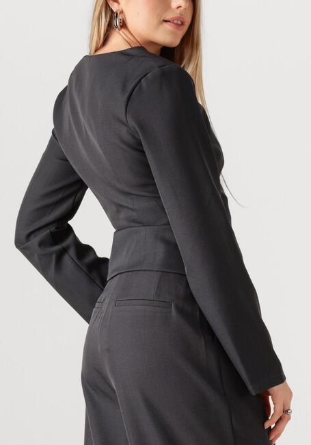 Dunkelgrau NEO NOIR Blusen SIMMI EYELET BLOUSE - large