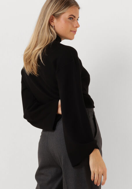Schwarze MY ESSENTIAL WARDROBE Top BLOSSOMMW KNIT BLOUSE - large