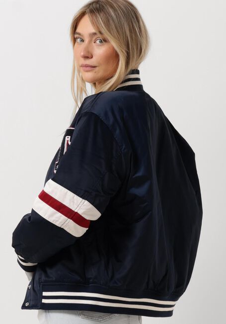 Blaue TOMMY JEANS Jack TJW LETTERMAN SATIN - large