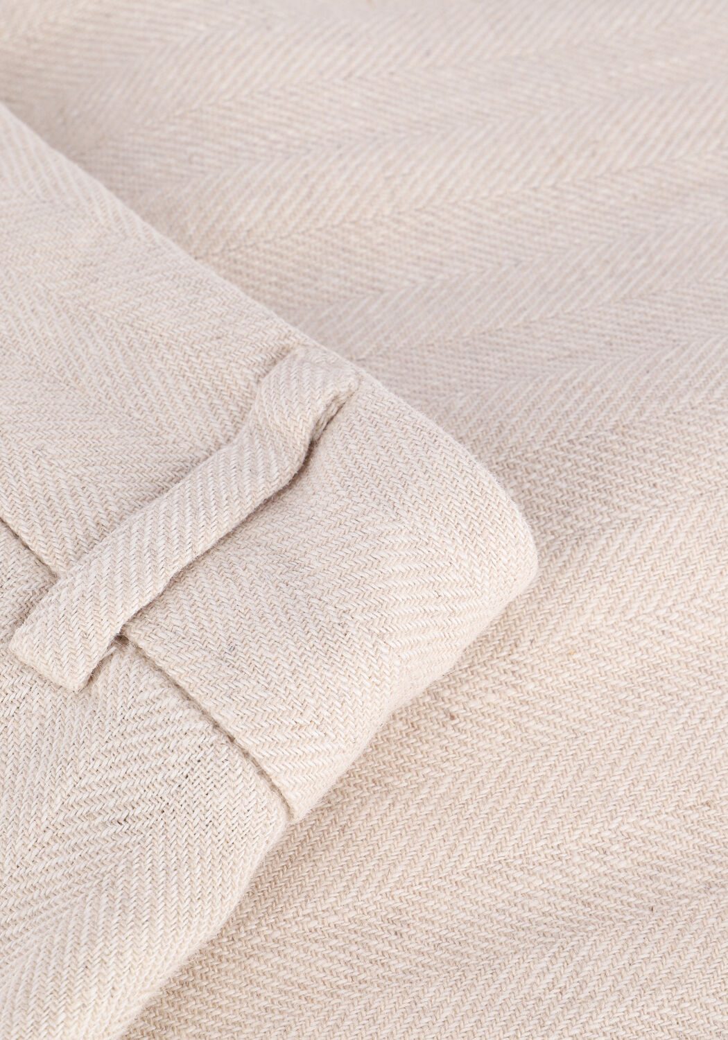 Sand CO'COUTURE Weite Hose LINEN FLARE PANTS - large