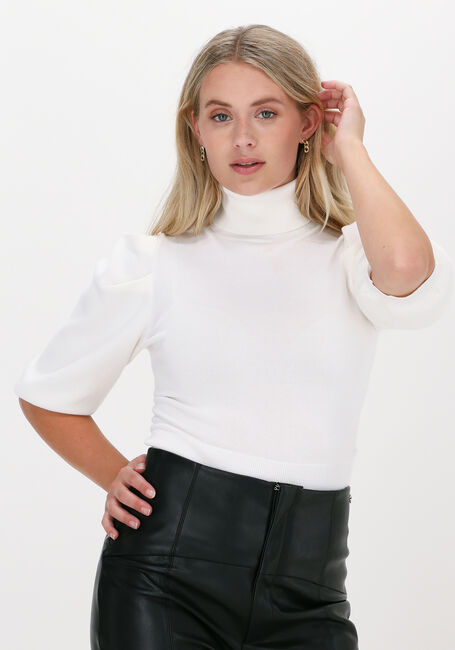 Weiße LIU JO Pullover MAGLIA CHIUSA BASIC - large