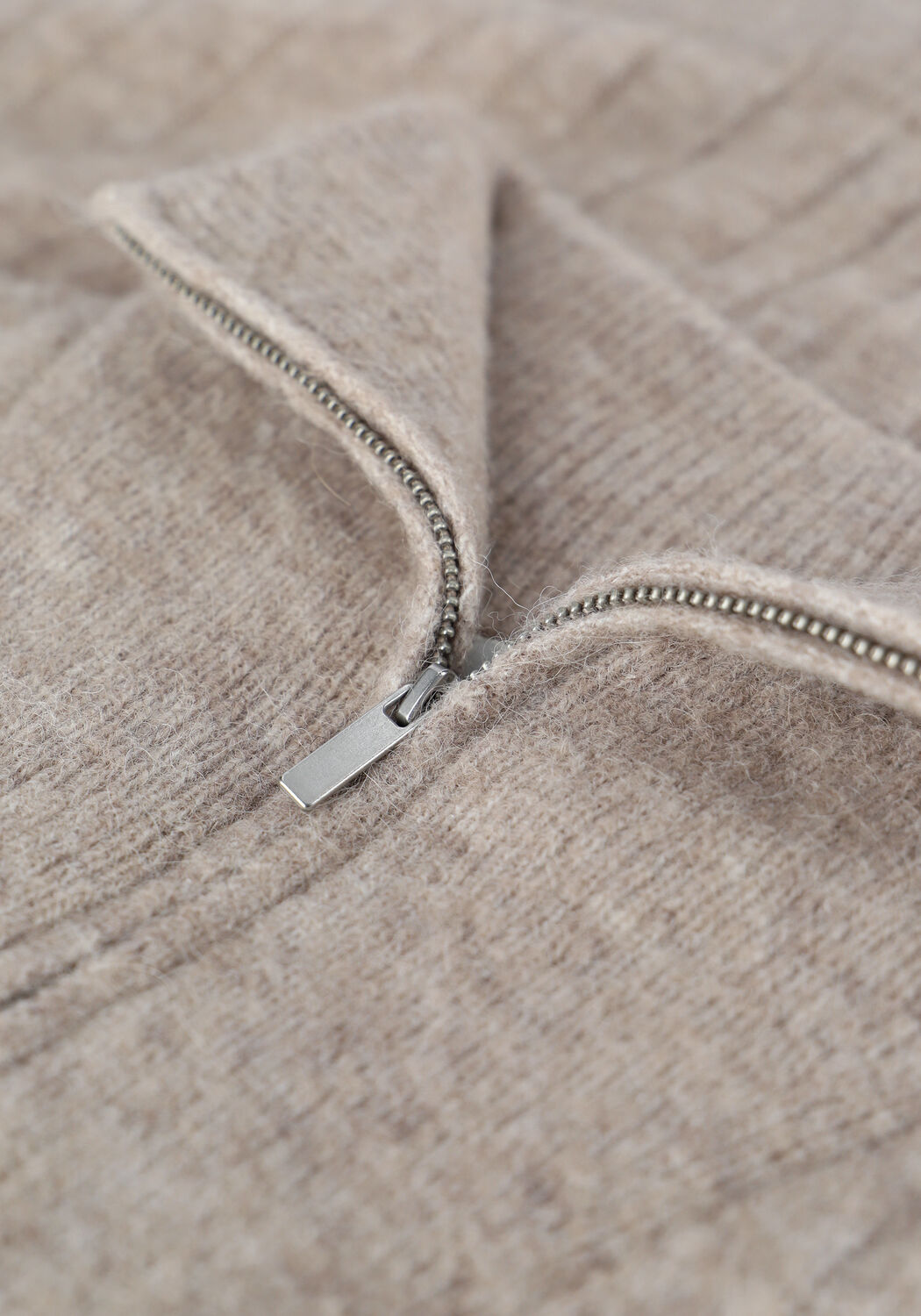 Sand GESTUZ Pullover ALPHA GZ R ZIPPER PULLOVER - large