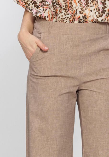 Sand STUDIO ANNELOES Weite Hose Lexie linen look trousers - large
