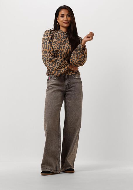 Braune HARPER & YVE Blusen FLOOR-LS - large