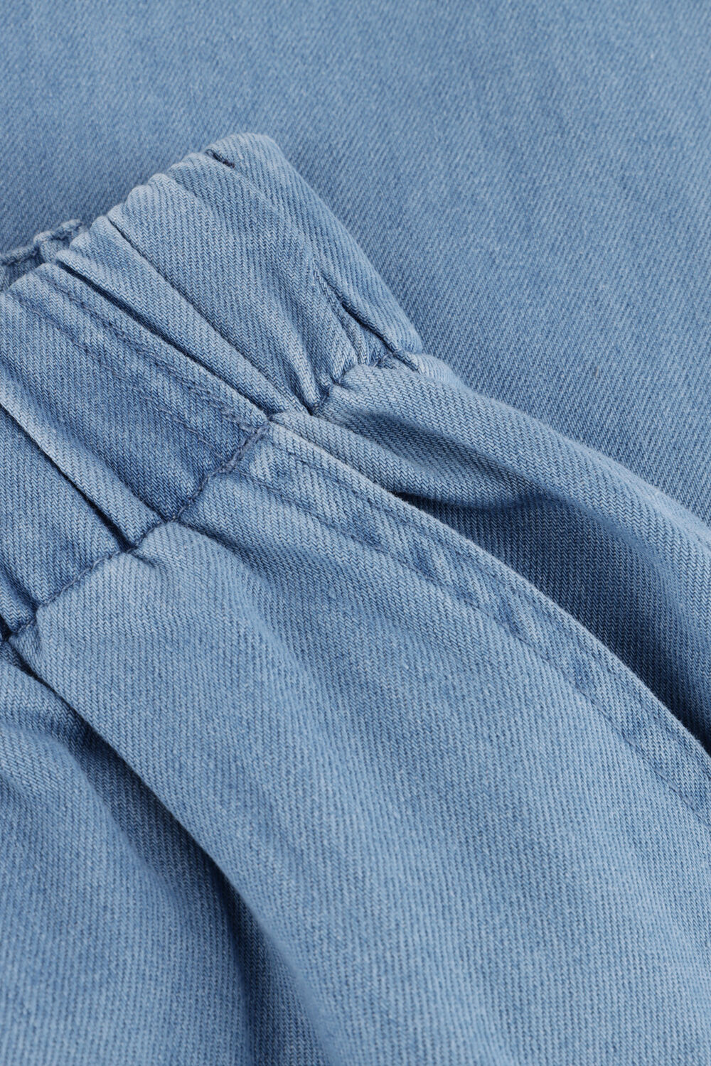 Blaue MINUS Wide jeans BORA MID WAIST PANT - large