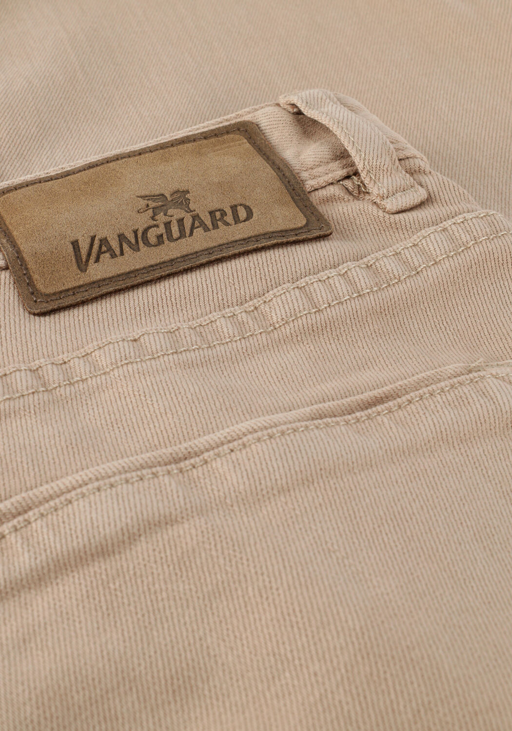 Beige VANGUARD Slim fit jeans V7 RIDER COLORED NON-DENIM - large