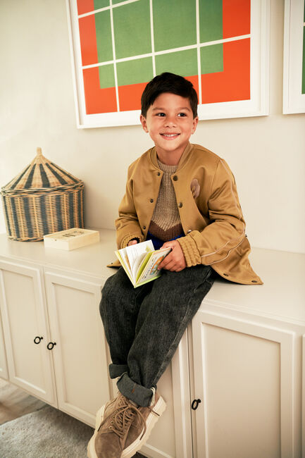 Blaue AMMEHOELA Pullover AM.JOE.03 - large