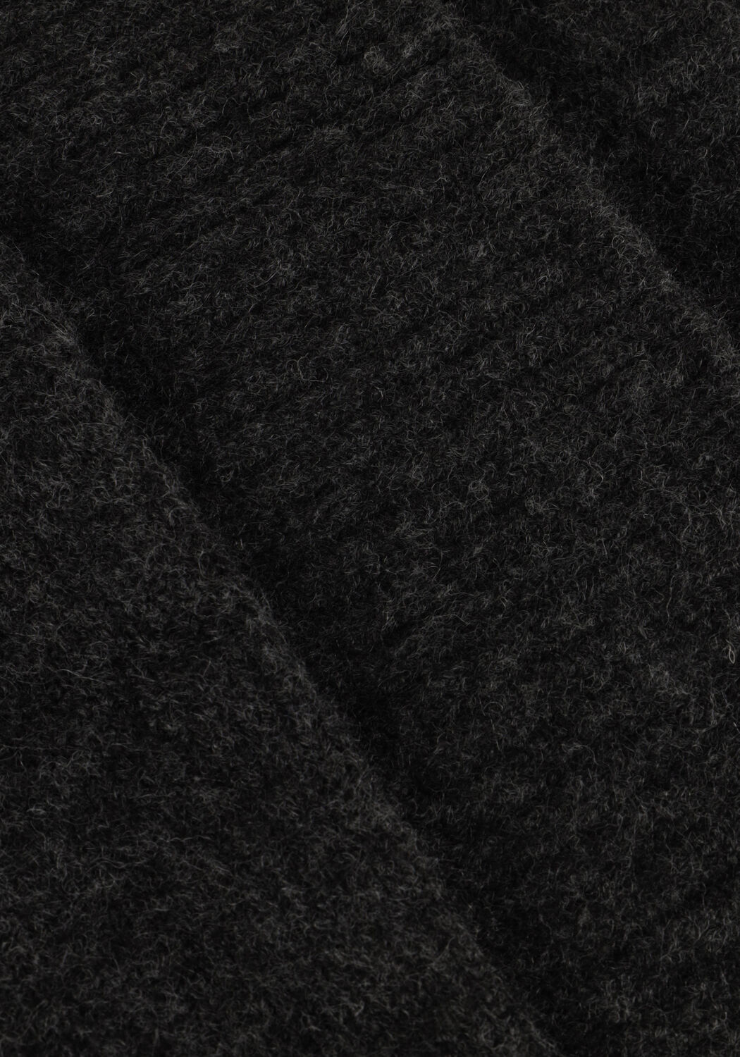 Graue NEO NOIR Pullover DETRI SOLID KNIT BLOUSE - large