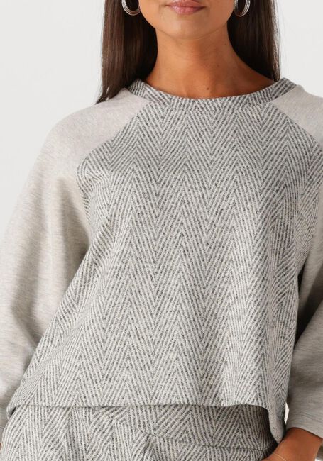 Graue SUMMUM Top SHORTSLEEVE HARRINGBONE TOP - large