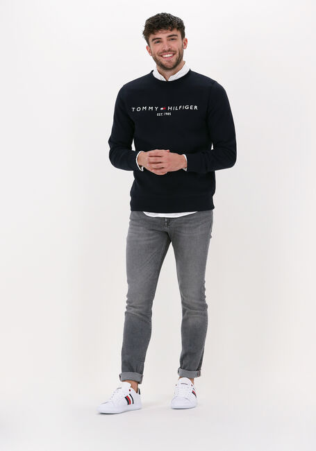 Dunkelblau TOMMY HILFIGER Sweatshirt TOMMY LOGO SWEATSHIRT - large