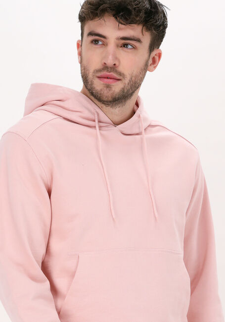 Hell-Pink SELECTED HOMME Sweatshirt SLHJASON380 HOOD SWEAT S NOOS - large