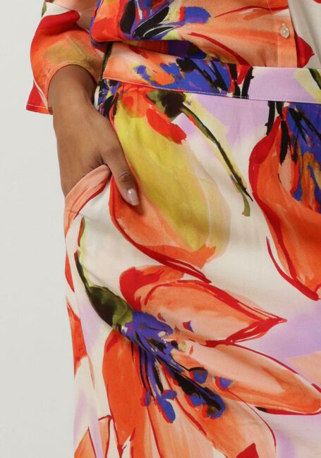 Orangene JANSEN AMSTERDAM Midirock WBF658 WOVEN PRINT LONG SKIRT - large