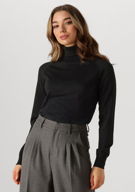 Schwarze SUMMUM Rollkragenpullover TURTLE NECK SWEATER SOFT - large