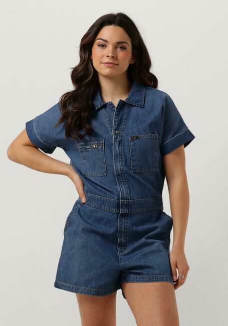 Blaue LEE Jumpsuit SHORT UNIONALL OWN EVERYTHING - large
