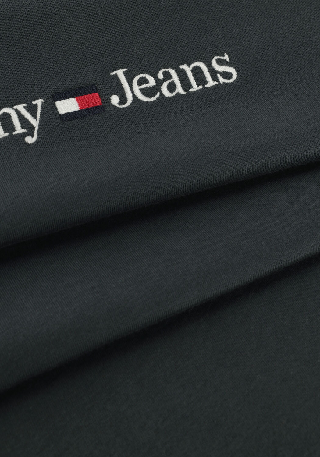 Graue TOMMY JEANS T-shirt TJM CLASSIC LINEAR LOGO TEE - large