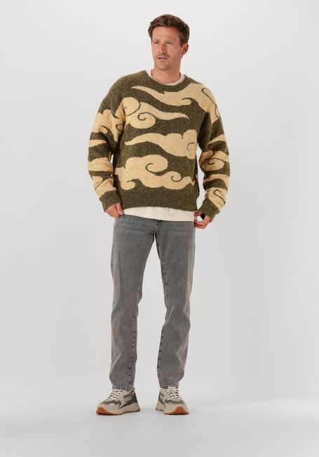 Mehrfarbige/Bunte WOODBIRD Pullover WBKURT CLOUD CREW - large