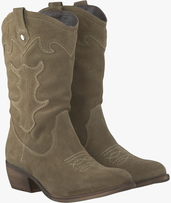 Taupe PS POELMAN Hohe Stiefel R12963 - large