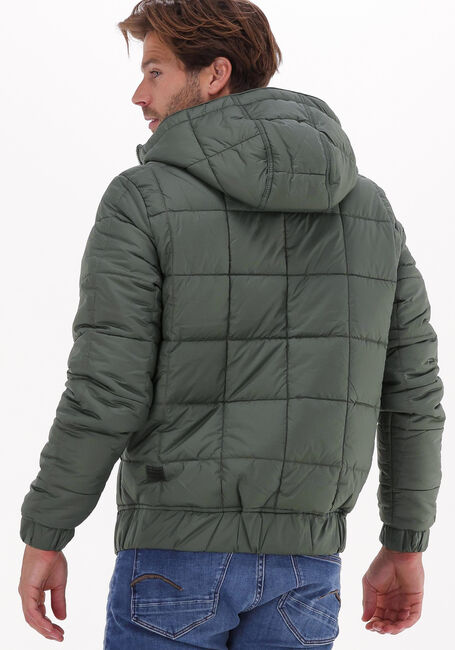 Grüne G-STAR RAW Wattierte Jack MEEFIC SQR QUILTED HDD JKT - large