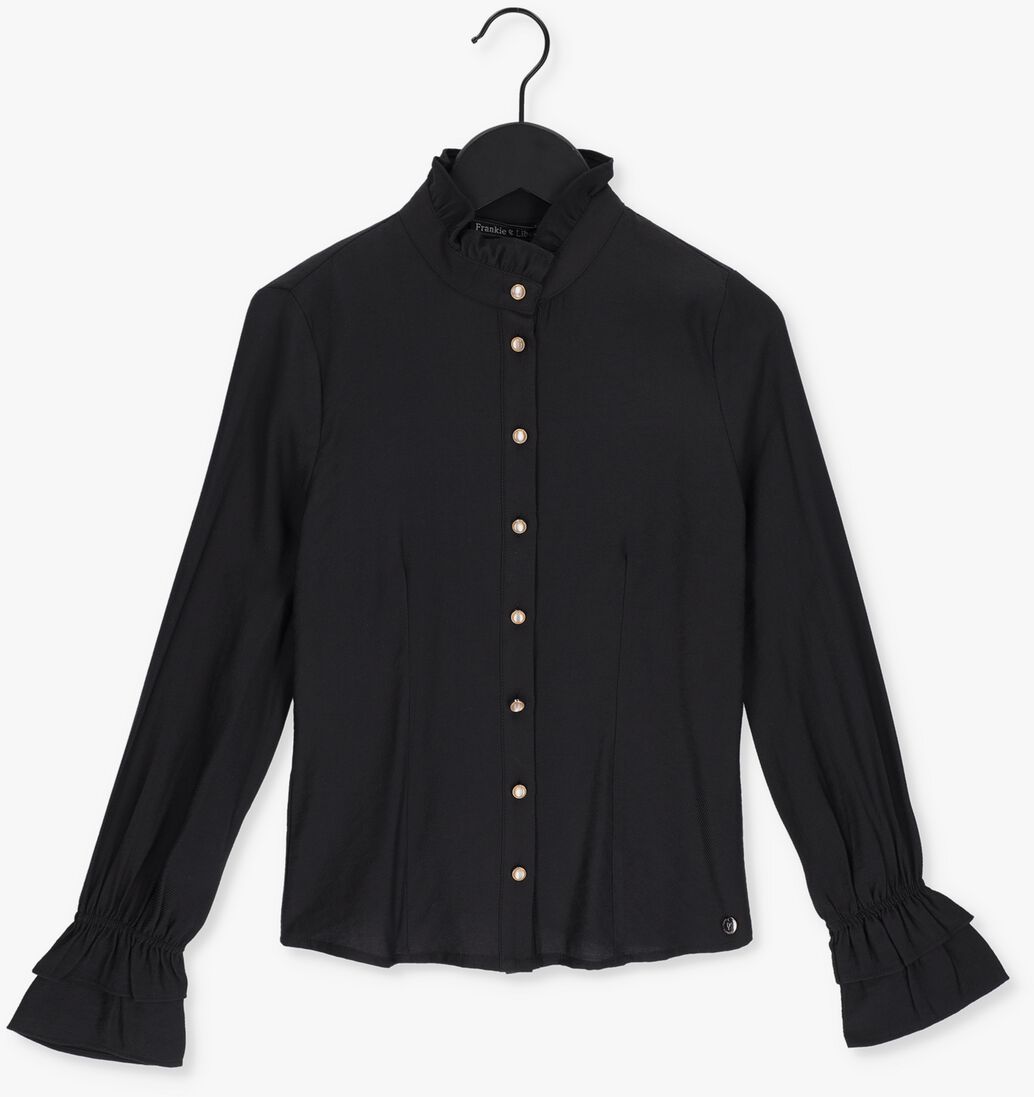 schwarze frankie & liberty bluse fallon blouse