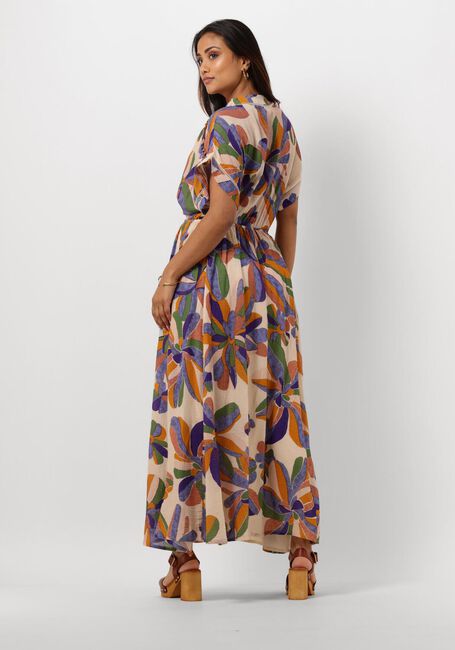 Mehrfarbige/Bunte LOUIZON Maxikleid WISCONSIN - large