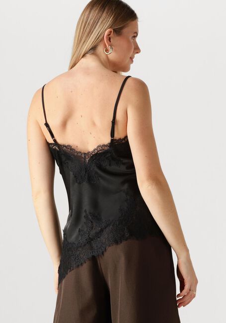 Schwarze NEO NOIR Top VIOLE LACE TOP - large