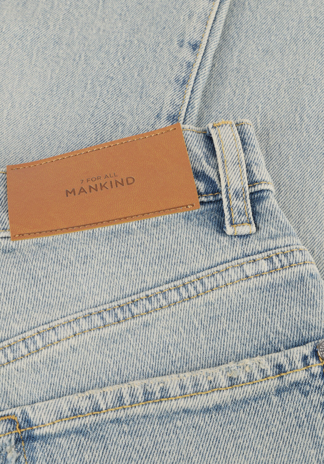 Blaue 7 FOR ALL MANKIND Mom jeans LOGAN STOVEPIPE SAHARA - large