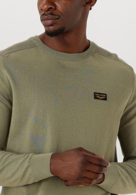 Grüne PME LEGEND Pullover AMERICAN CLASSIC KNIT - large