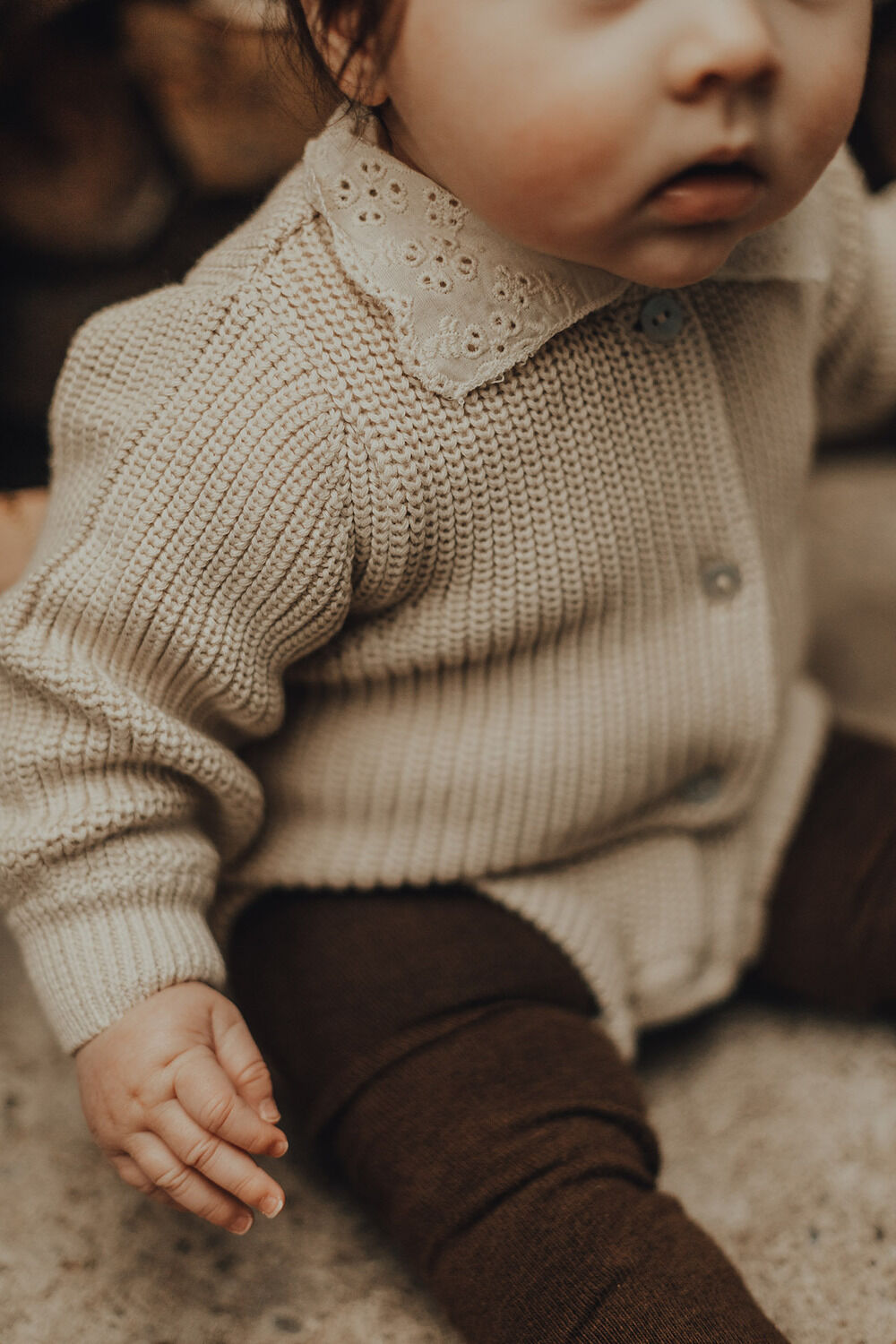 Sand BAJE STUDIO Pullover IVANY - large