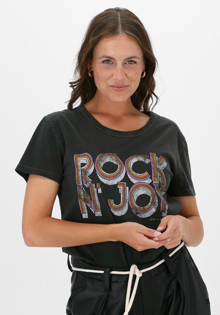 Graue LEON & HARPER T-shirt TORO JC05 JOY - large