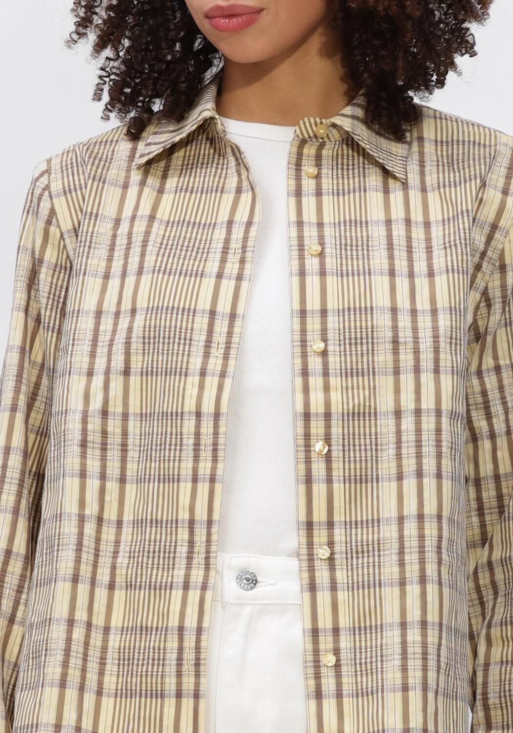 Mehrfarbige/Bunte CO'COUTURE Top BRISA PADDED SHIRT - large