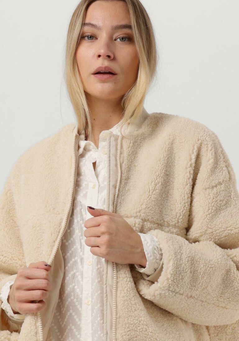 nicht-gerade weiss minimum teddy-jacke bavory 9024